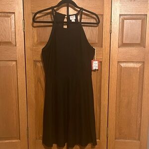 Mossimo Supply Co. Black Backless swing Dress